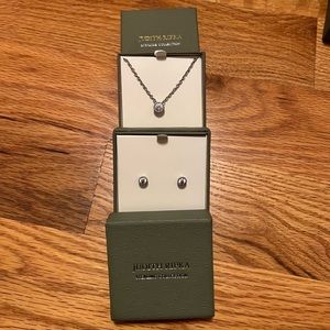 Judith Ripka necklace and earrings set!